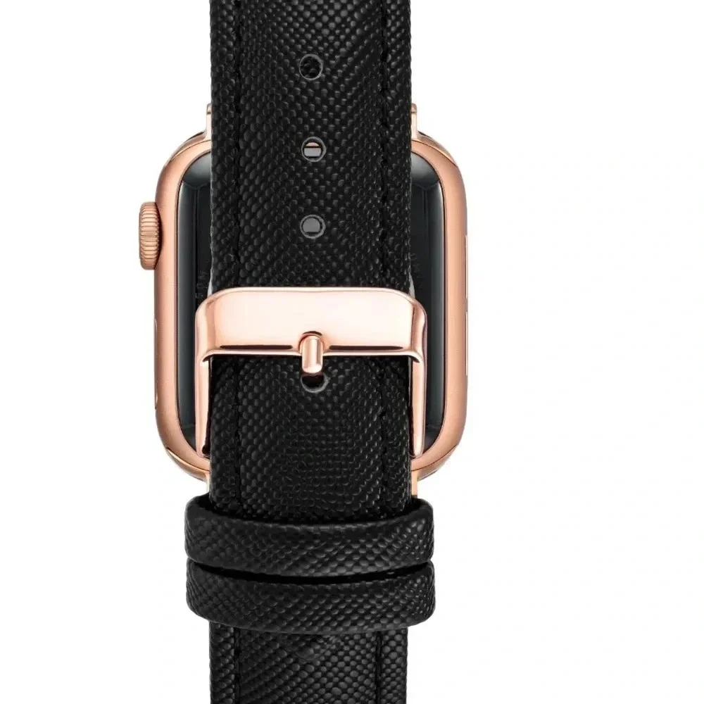 Sol-light Apple Watchband Studded Black
